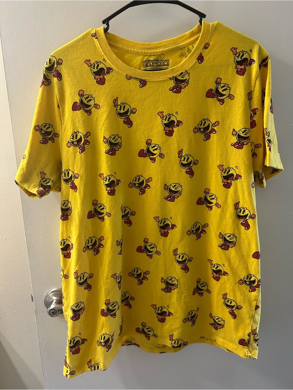 Pac-Man Yellow Graphic Tee - Men’s Casual Shirt